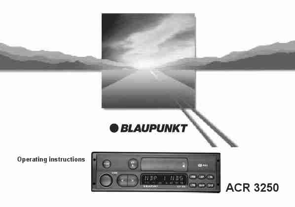 Blaupunkt Car Stereo System ACR 3250-page_pdf